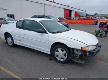  Salvage Chevrolet Monte Carlo