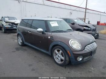  Salvage MINI Cooper Clubman