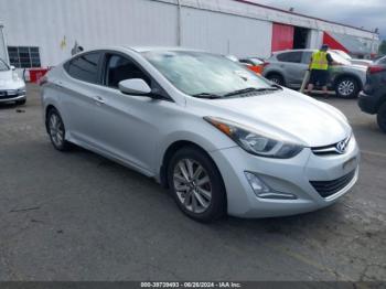  Salvage Hyundai ELANTRA