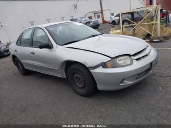  Salvage Chevrolet Cavalier