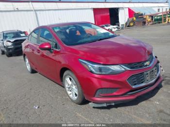  Salvage Chevrolet Cruze