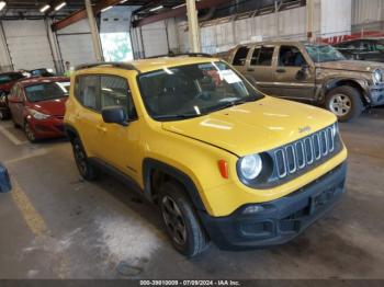  Salvage Jeep Renegade