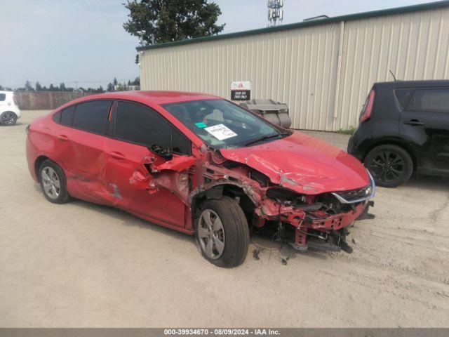  Salvage Chevrolet Cruze