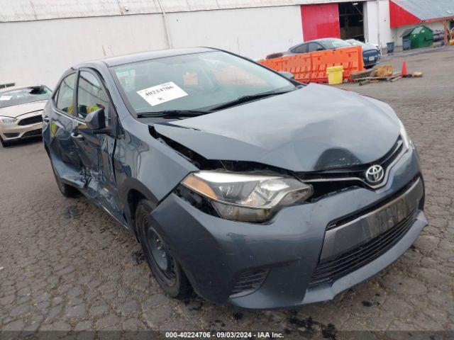  Salvage Toyota Corolla