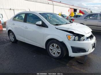  Salvage Chevrolet Sonic