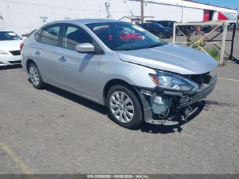  Salvage Nissan Sentra