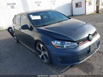  Salvage Volkswagen Golf