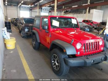  Salvage Jeep Wrangler