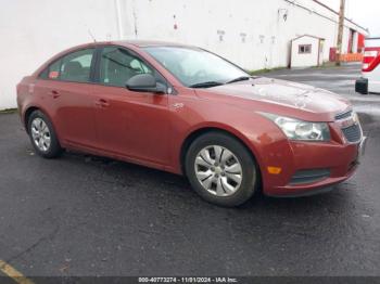  Salvage Chevrolet Cruze