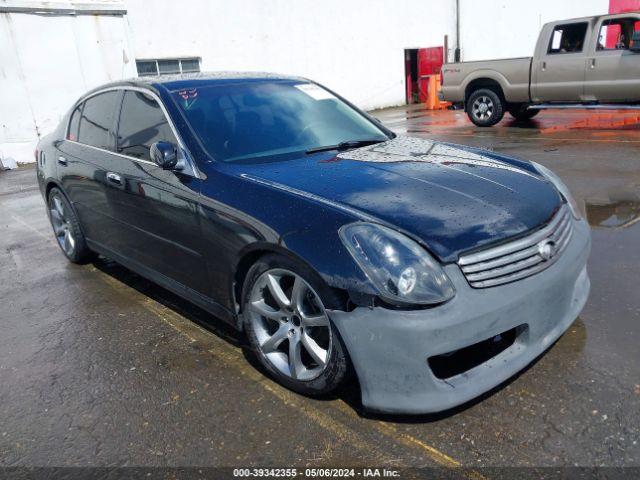  Salvage INFINITI G35