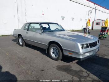  Salvage Chevrolet Monte Carlo