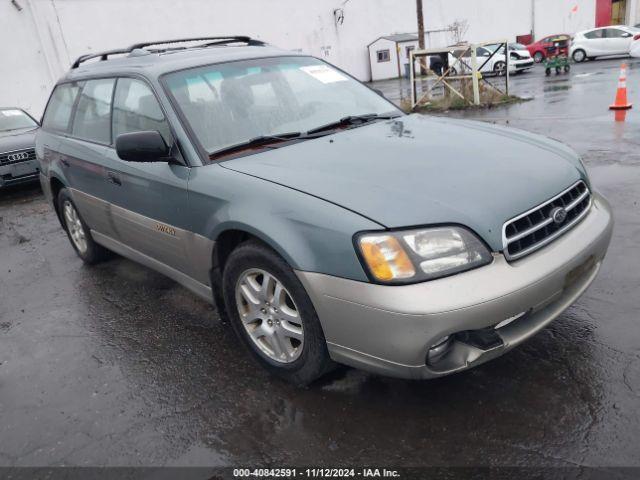  Salvage Subaru Outback