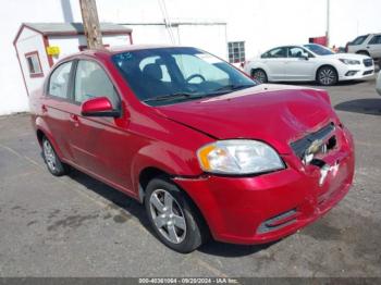  Salvage Chevrolet Aveo