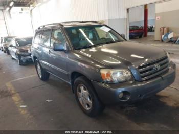  Salvage Toyota Highlander