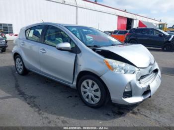  Salvage Toyota Prius c