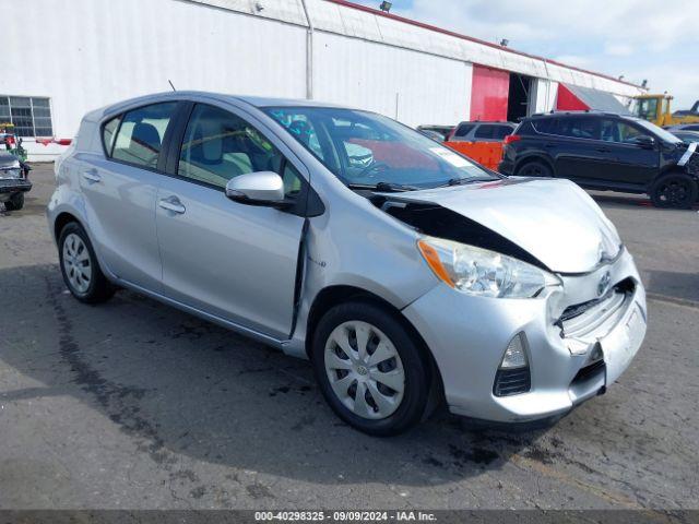  Salvage Toyota Prius c