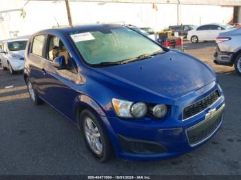  Salvage Chevrolet Sonic