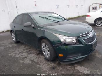  Salvage Chevrolet Cruze