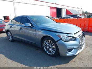  Salvage INFINITI Q50