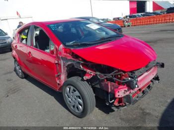  Salvage Toyota Prius c