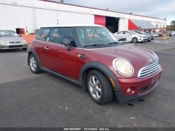  Salvage MINI Cooper