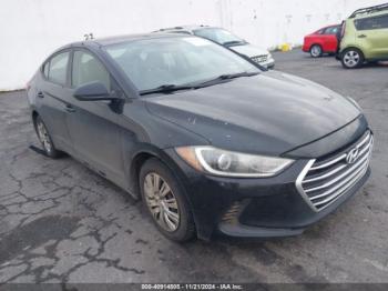  Salvage Hyundai ELANTRA