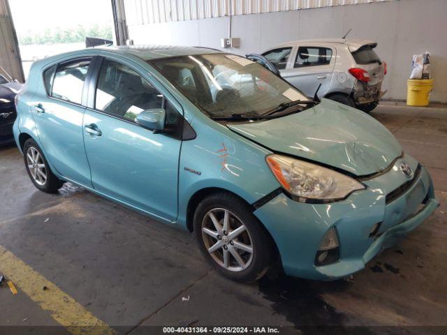  Salvage Toyota Prius c