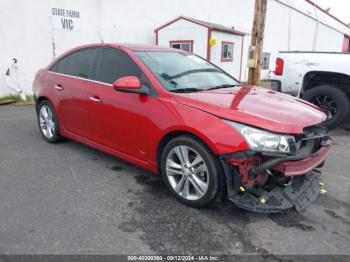  Salvage Chevrolet Cruze