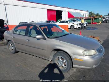  Salvage Chevrolet Malibu