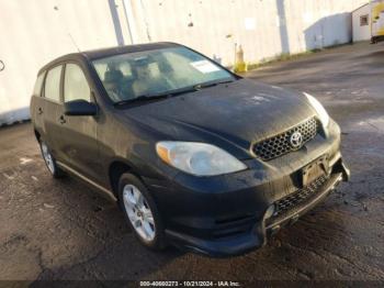  Salvage Toyota Matrix