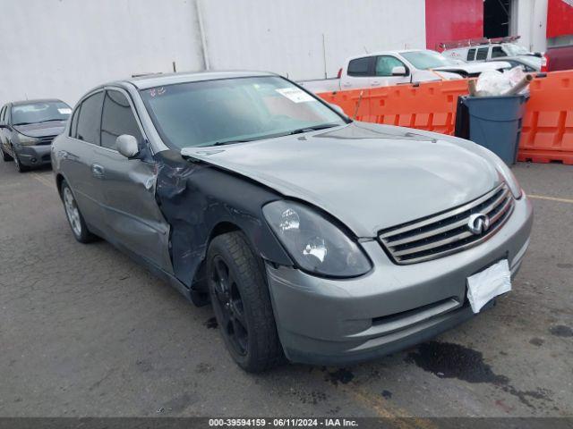  Salvage INFINITI G35