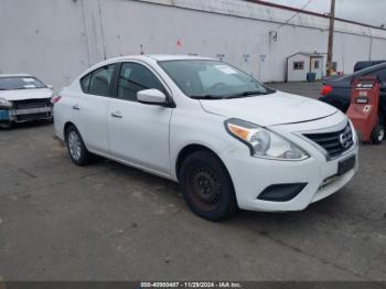  Salvage Nissan Versa