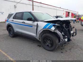  Salvage Ford Police Interceptor Utilit