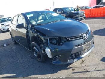  Salvage Toyota Corolla