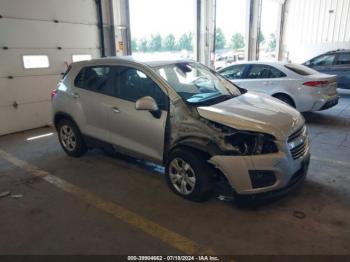  Salvage Chevrolet Trax