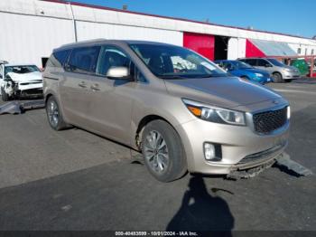  Salvage Kia Sedona