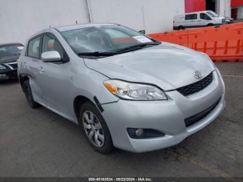  Salvage Toyota Matrix