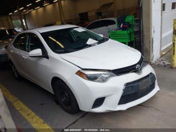  Salvage Toyota Corolla