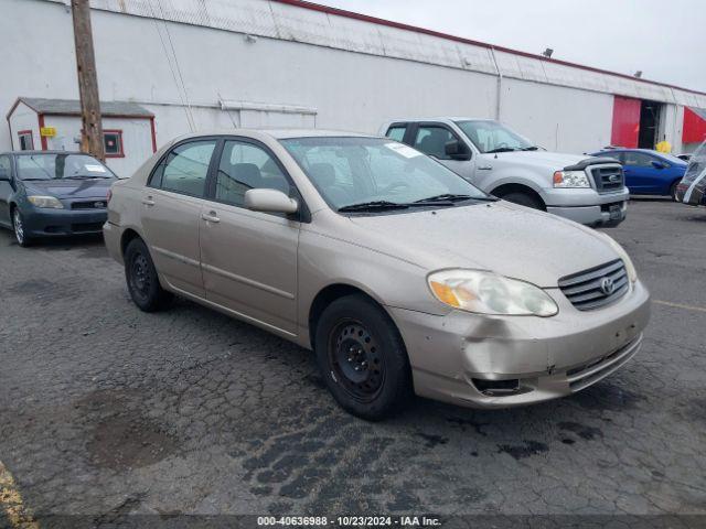  Salvage Toyota Corolla