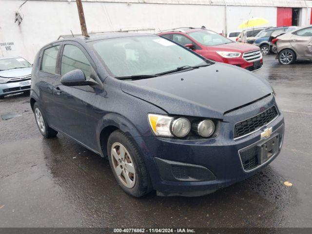  Salvage Chevrolet Sonic