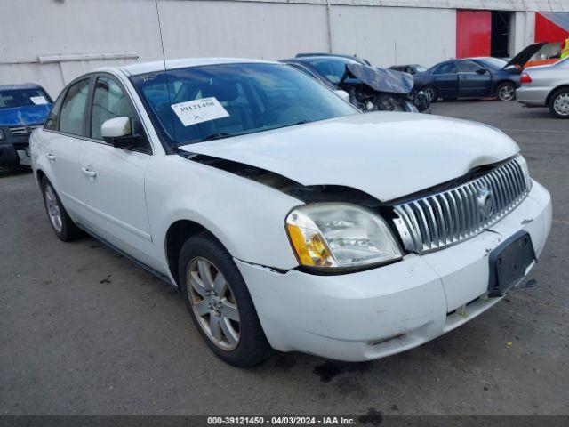  Salvage Mercury Montego