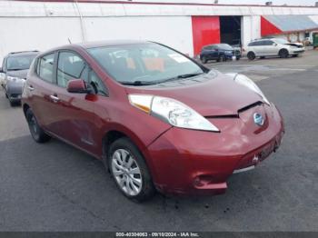  Salvage Nissan LEAF