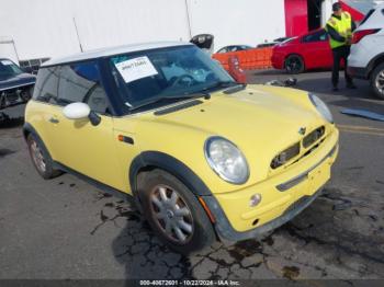  Salvage MINI Cooper