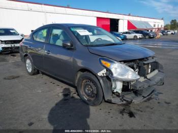  Salvage Nissan Versa