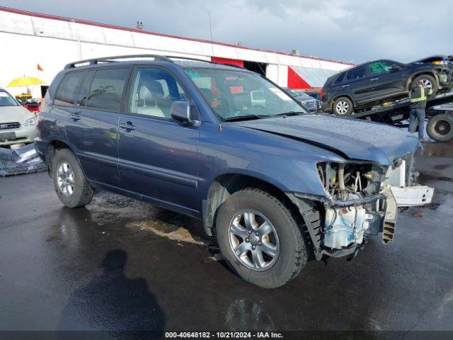  Salvage Toyota Highlander