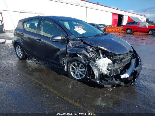  Salvage Toyota Prius c