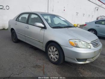  Salvage Toyota Corolla