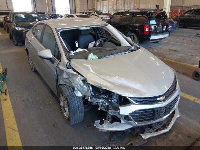  Salvage Chevrolet Cruze