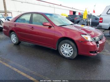  Salvage Toyota Camry