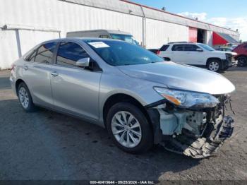  Salvage Toyota Camry